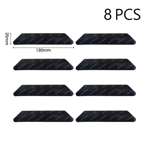 16/8pcs Carpet Non-slip Sticker Reusable Washable Anti Curling Carpet
