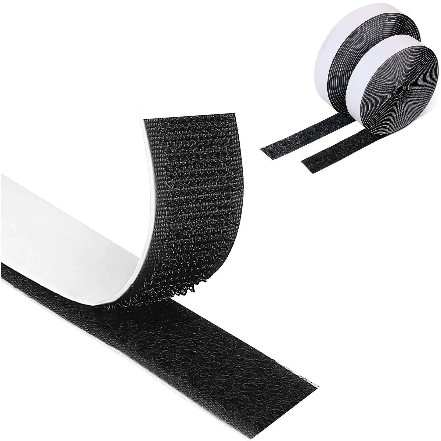 1/3/5M Strong Self-adhesive Fastener Tape Hook and Loop Magic Nylon