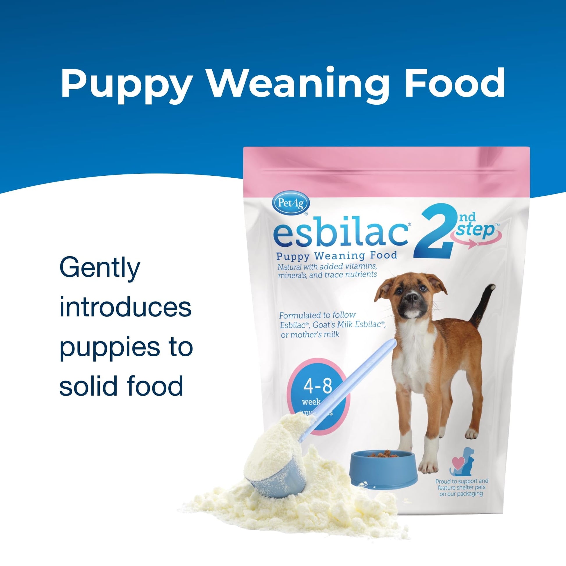 Pet-Ag Esbilac 2nd Step Puppy Weaning Food - 5 lb