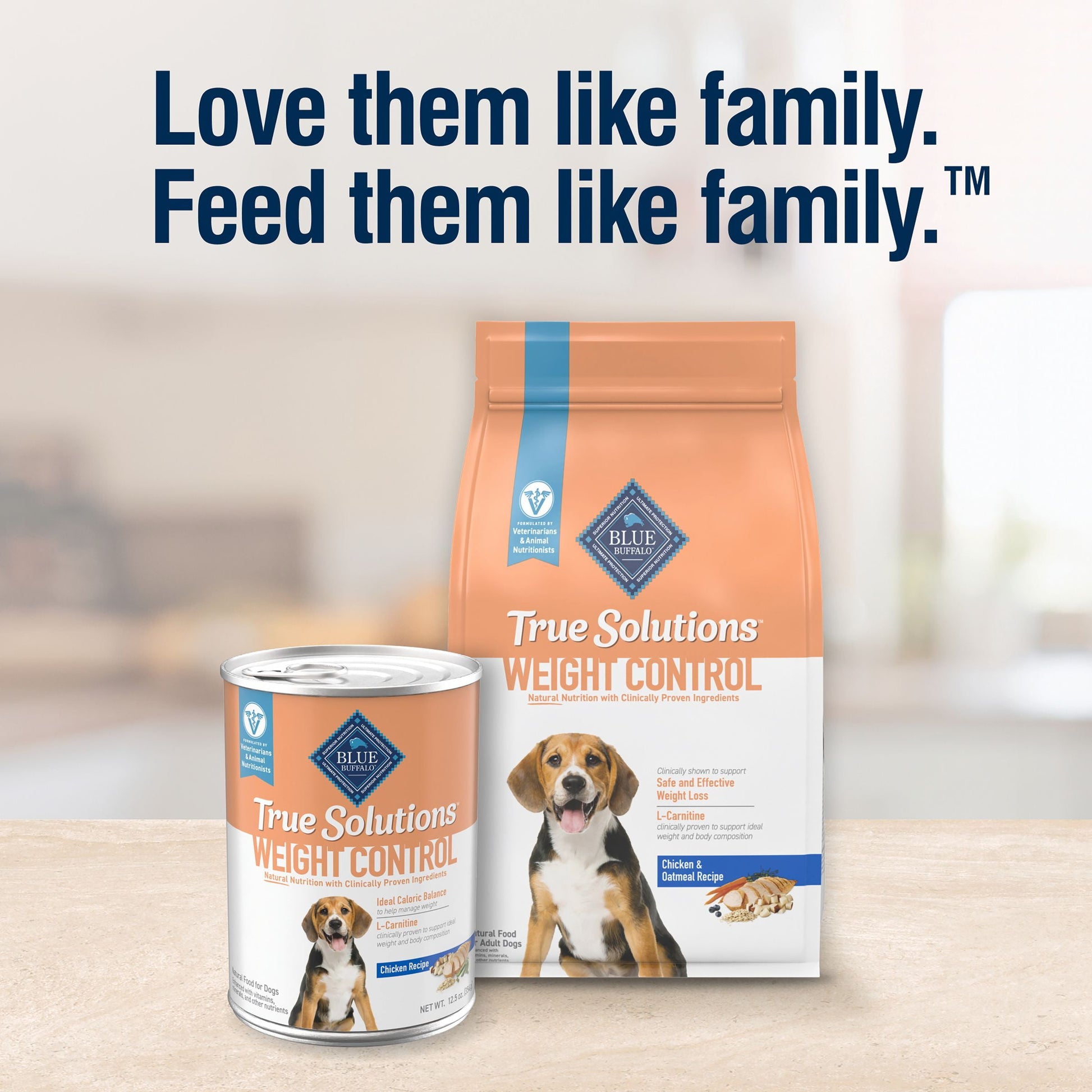 Blue Buffalo True Solutions Weight Control Natural Dry Dog Food, Chicken, 24-lb. Bag