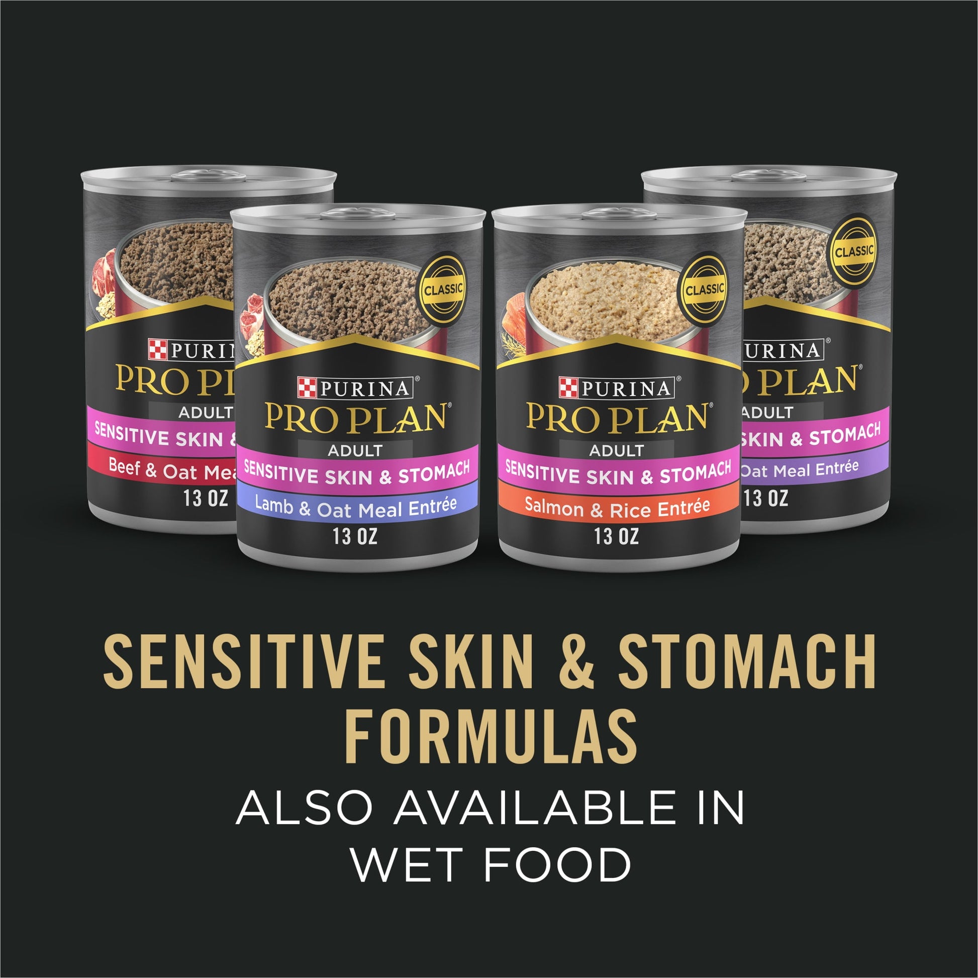 Purina Pro Plan Sensitive Skin and Sensitive Stomach Dog Food Lamb and Oat Meal Formula