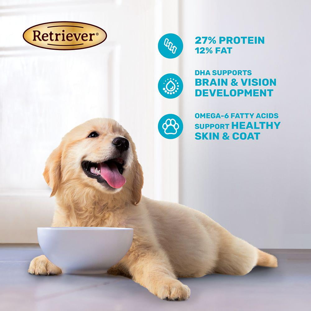 Retriever Puppy Blend Savory Chicken Flavor Dry Dog Food 40lb
