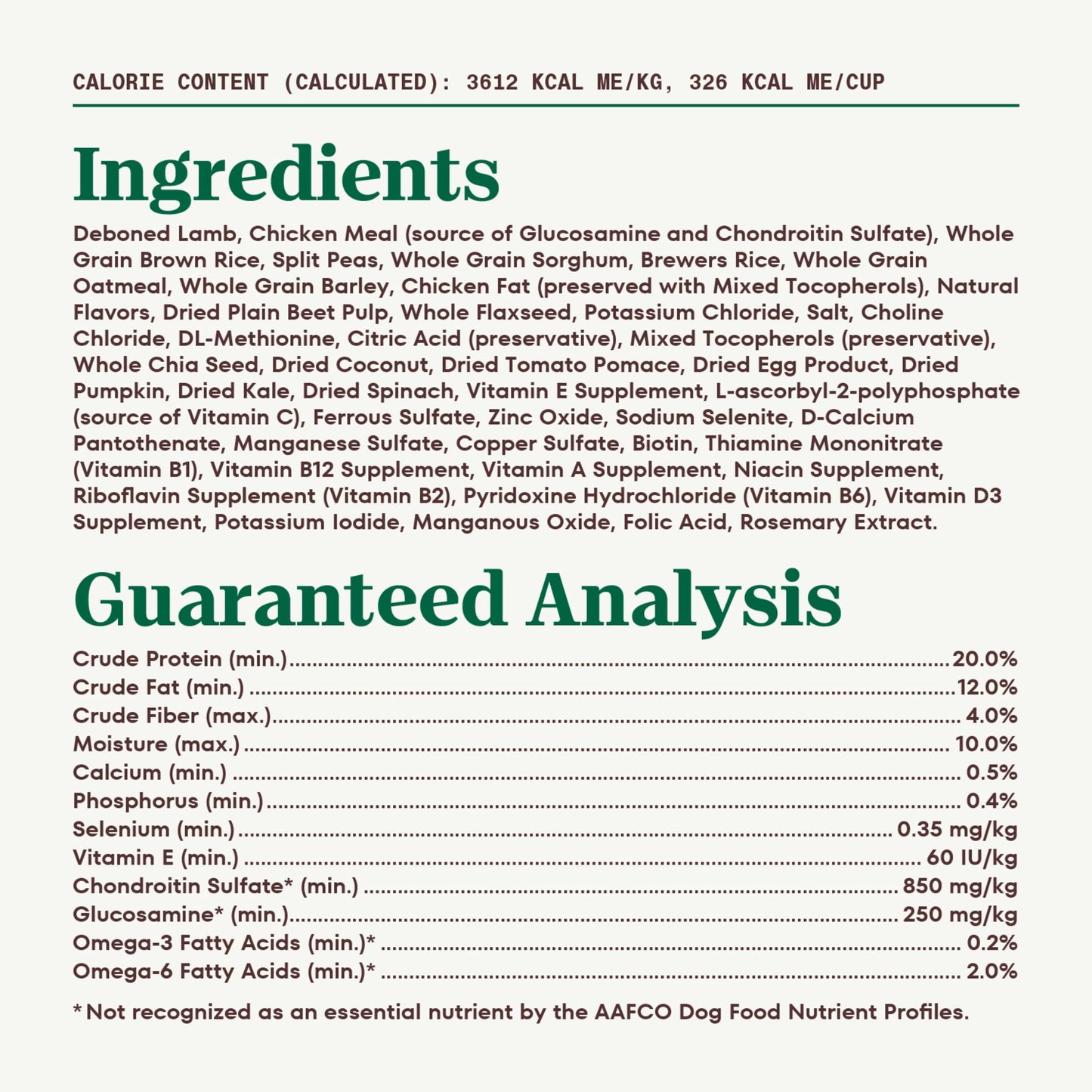 Nutro Natural Choice Adult Large Breed Dry Dog Food, Lamb And Brown Rice Recipe, 36 Lbs.