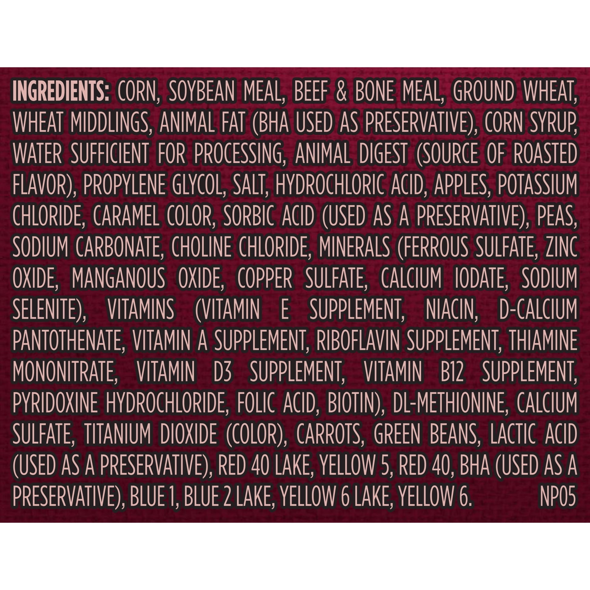 Kibbles ‘n Bits Bistro Mini Bits Small Breed Dry Dog Food Beef & Apple Flavors, (1) 16 lb. Bag