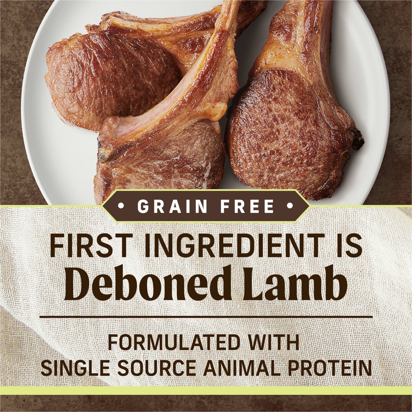 Merrick Limited Ingredient Real Lamb & Sweet Potato Dry Dog Food, Grain Free, 22 lb Bag