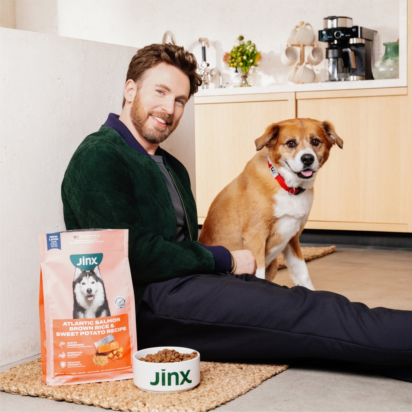 Jinx Beef Brown Rice Sweet Potato 4lb Dry Dog Food Bag