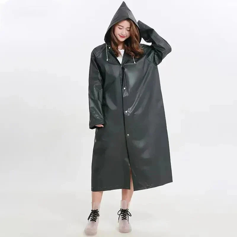 High Quality 1piece EVA Unisex Raincoat Thickened Raincoat Women