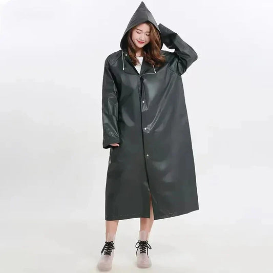 High Quality 1piece EVA Unisex Raincoat Thickened Raincoat Women