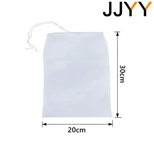 JJYY 100/200/300 Mesh Nylon Filter Nut Milk Bag Net Yogurt Tea Beer
