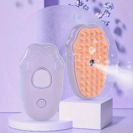 Cat Steam Brush Electric Spray Water Spray Kitten Pet Comb Soft