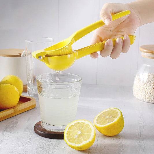 Home Manual Lemon Squeezer Aluminum Alloy Hand Pressed Orange Fruit
