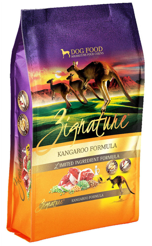 Zignature Limited Ingredient Grain-Free Kangaroo Formula Dry Dog Food, 13.5 LB