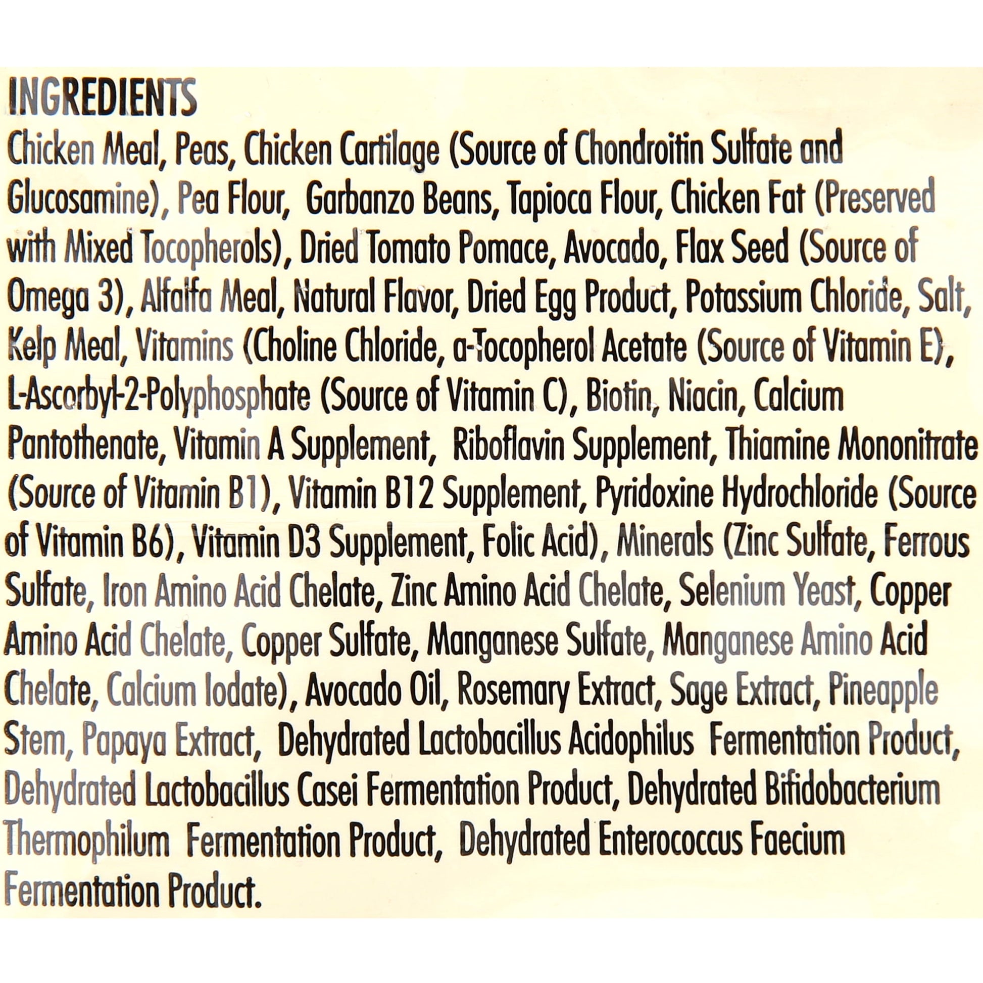 AvoDerm Joint Health Grain Free Chicken Meal Dry Dog Food 4LB