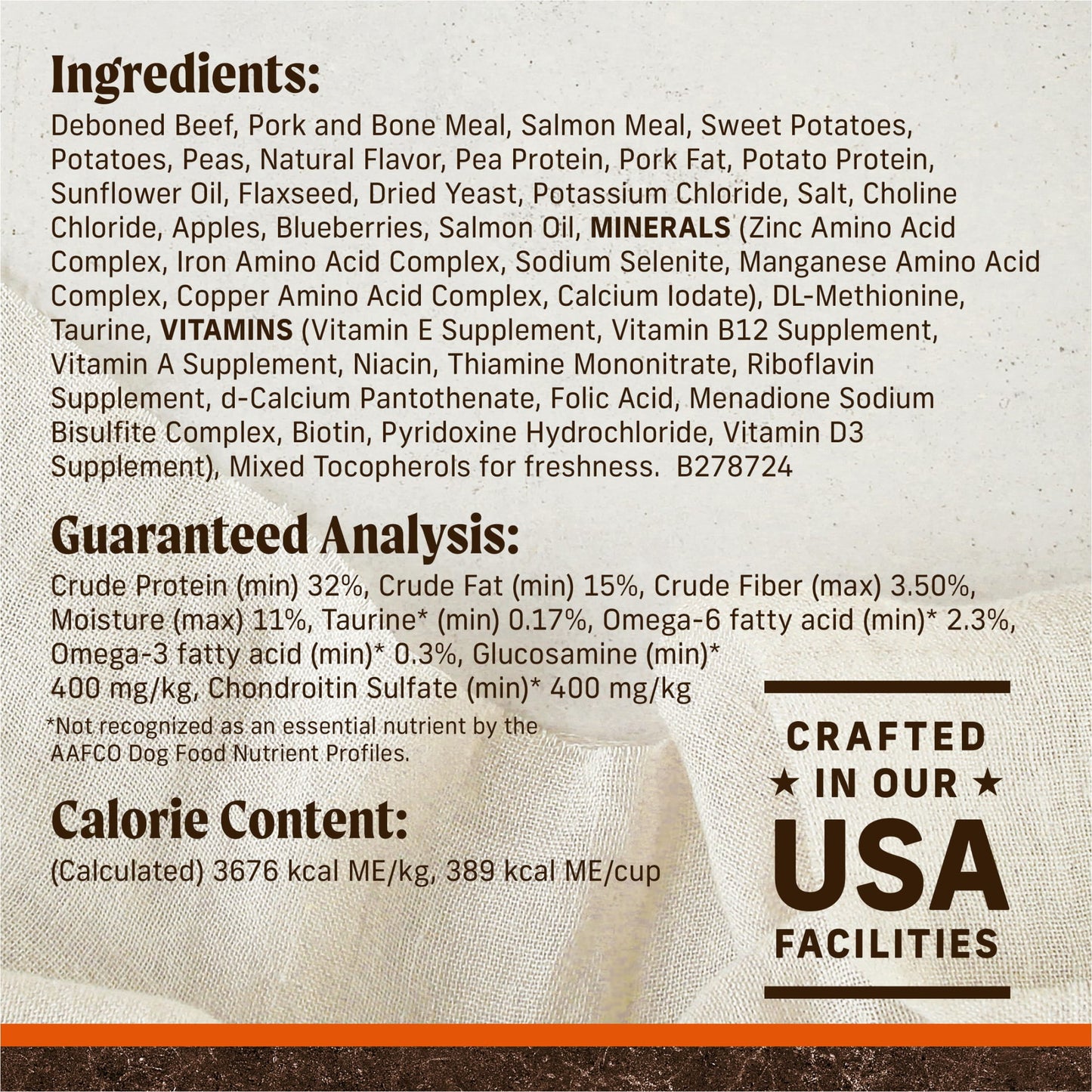 Merrick Premium Grain Free Dry Adult Dog Food, Wholesome And Natural Kibble, Real Texas Beef And Sweet Potato, 4.0 lb. Bag