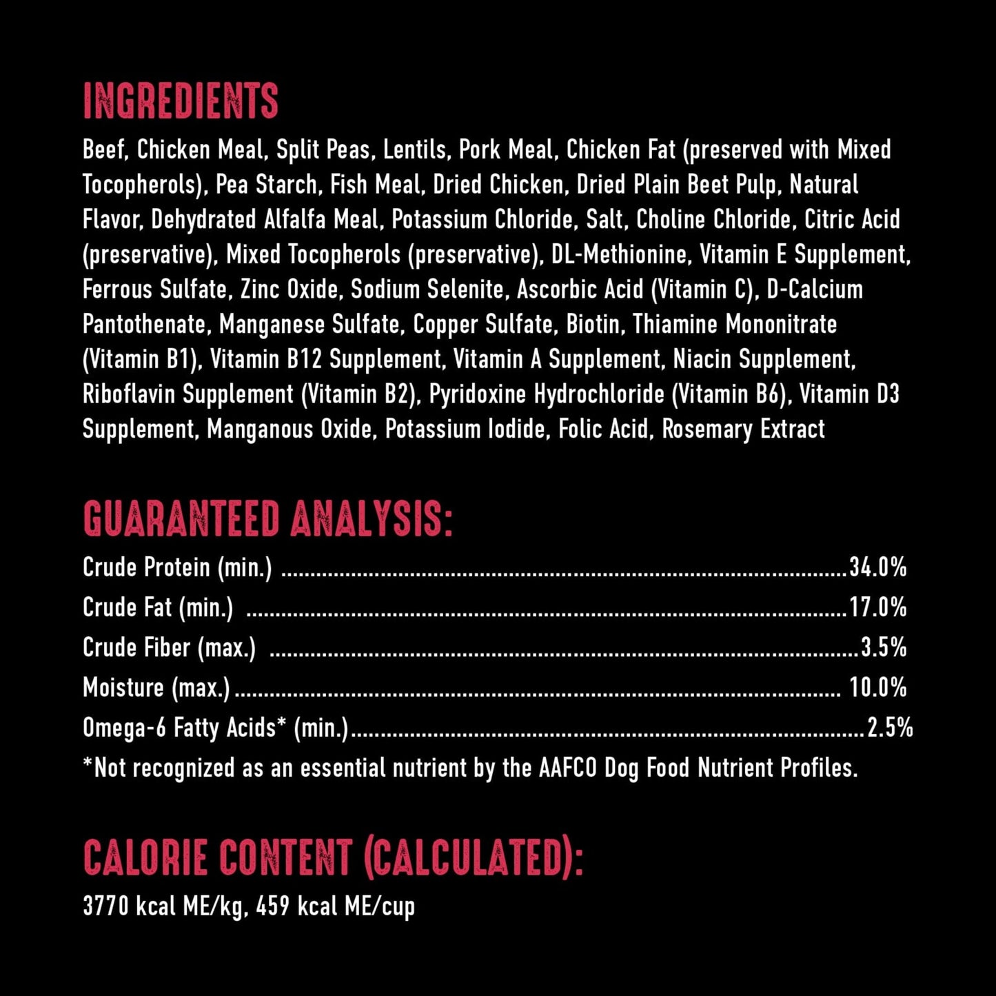 Crave Grain Free Adult Dry Dog Food With Protein From Beef, 4 Lb. Bag