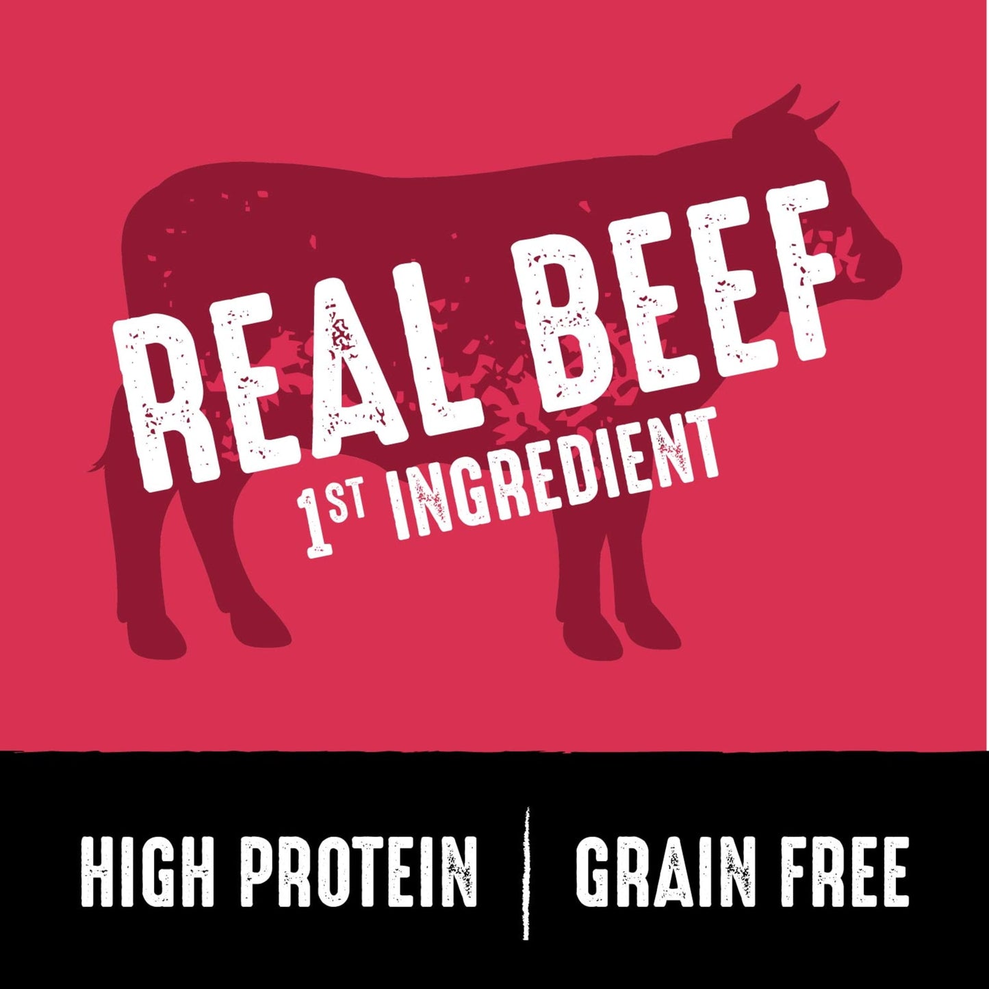 Crave Grain Free Adult Dry Dog Food With Protein From Beef, 4 Lb. Bag