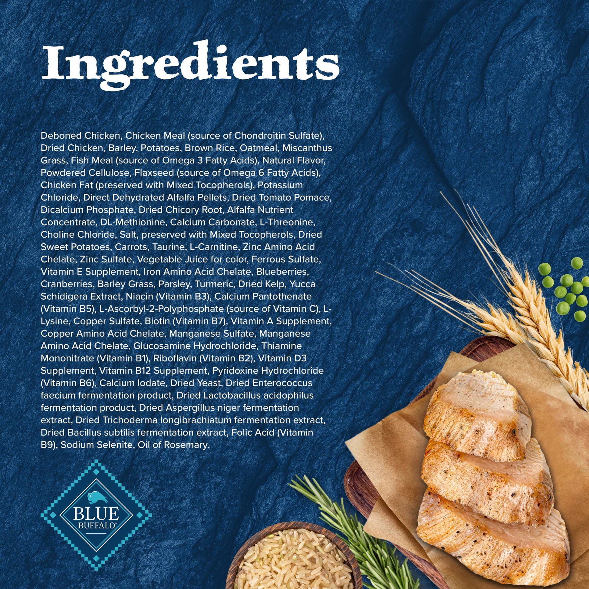 Blue Buffalo Wilderness Healthy Weight Dry Dog Food Plus Wholesome Grains, Chicken 24 lbs.