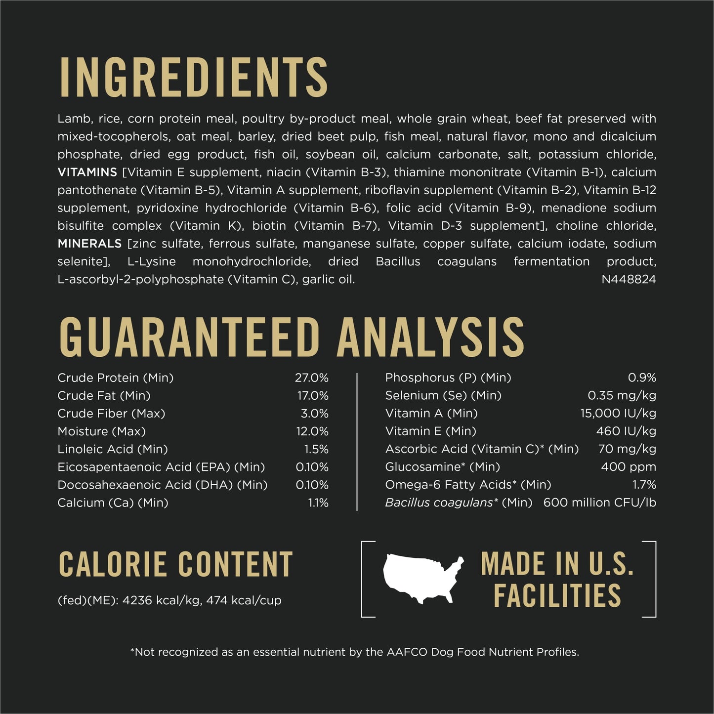 Purina Pro Plan High Protein Dry Dog Food, Small Bites Lamb and Rice Formula